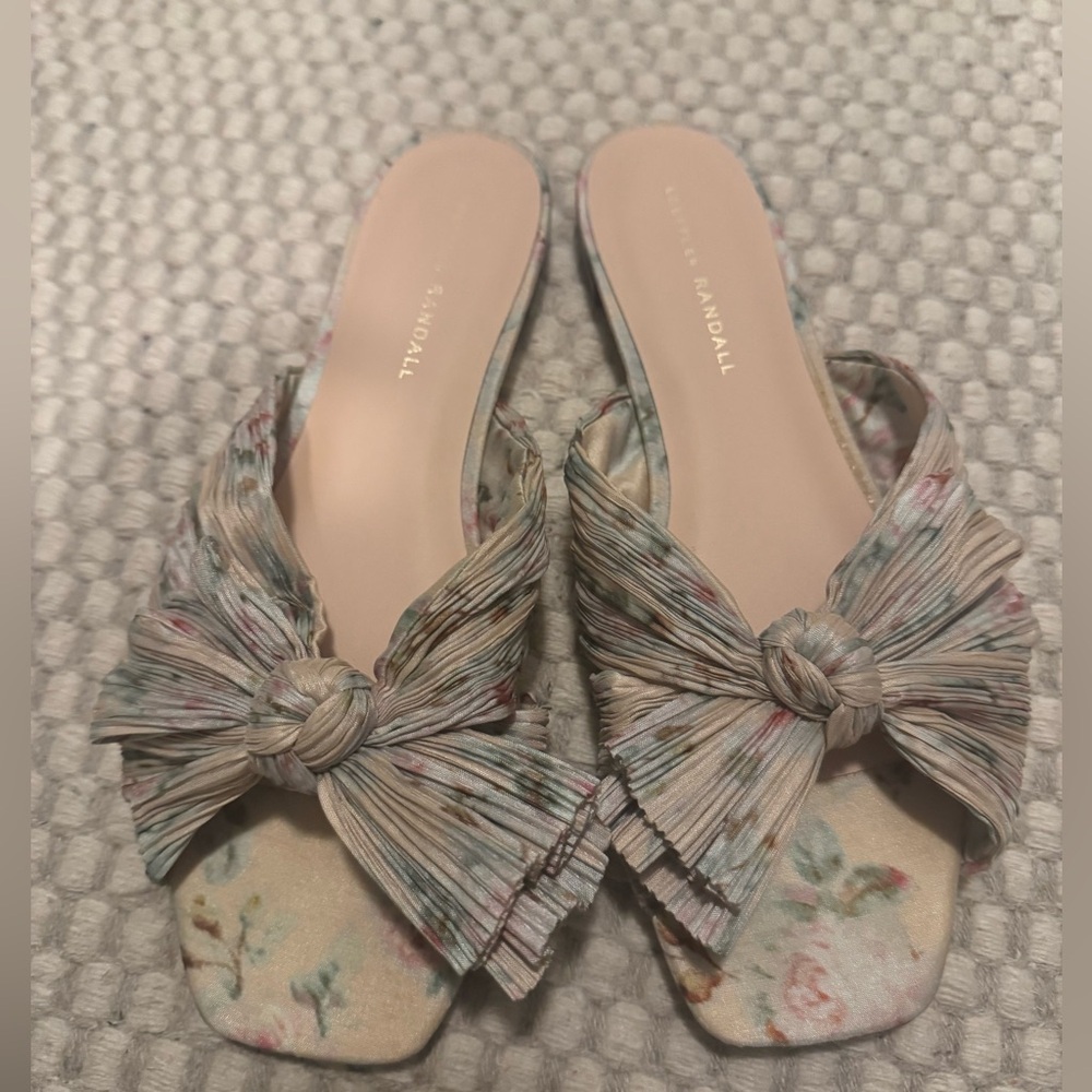 Loeffler Randall Daphne Sandal, discontinued floral pattern/color, size 9